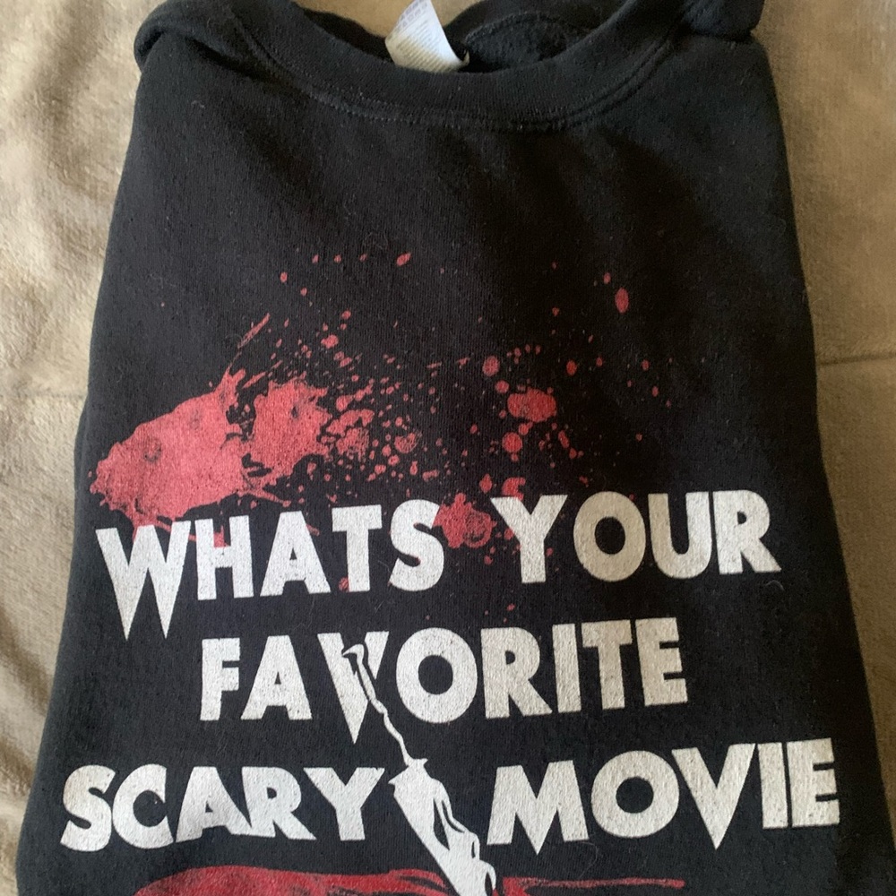 Scream “what’s your favorite scary movie” Sweatshirt